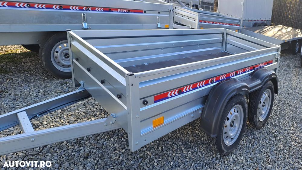 REPO Remorca 750kg 235x125 cm 2ax cu prelata - 5