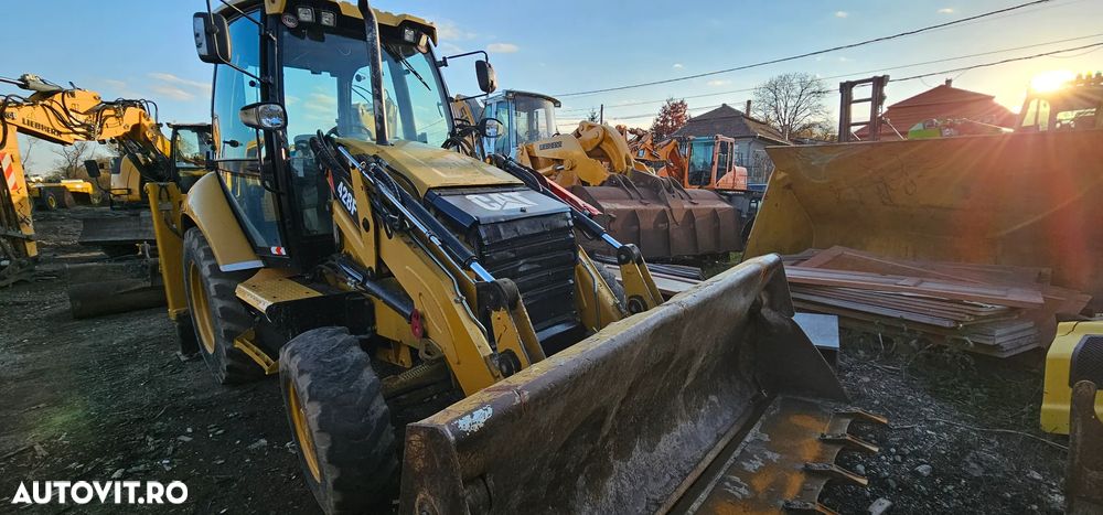 Buldoexcavator Caterpillar CAT 428F, 428 F - 18