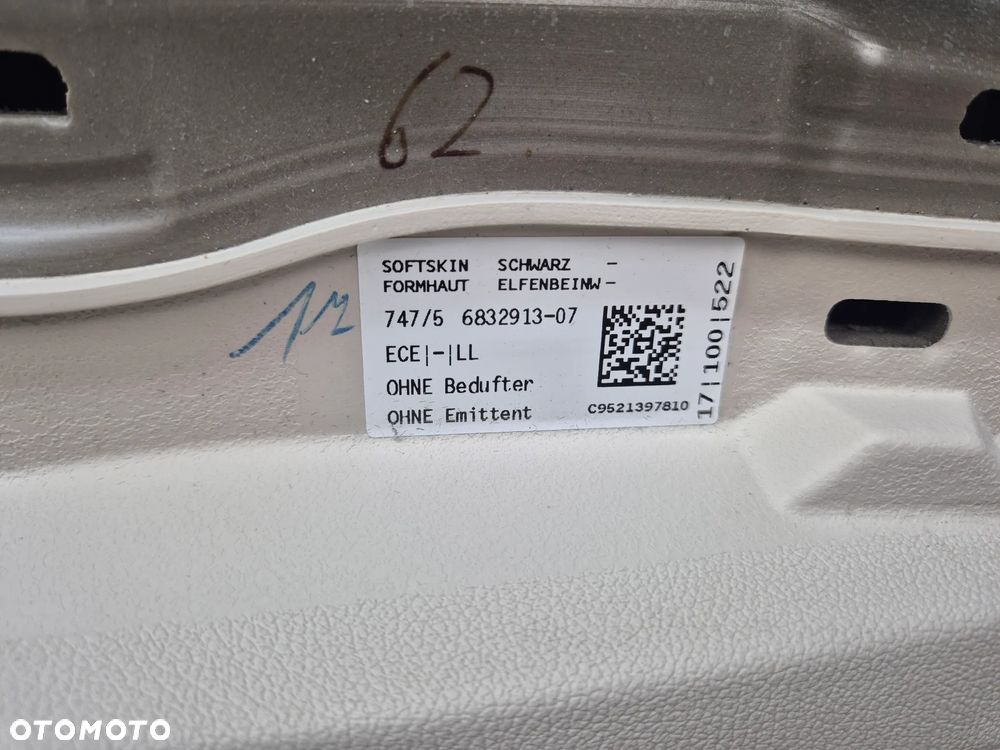 BMW G30 G31 SERIA 5 DESKA ROZDZIELCZA KONSOLA KOKPIT PULPIT PODUSZKI AIRBAG AIR BAG PASY KIT SET - 7