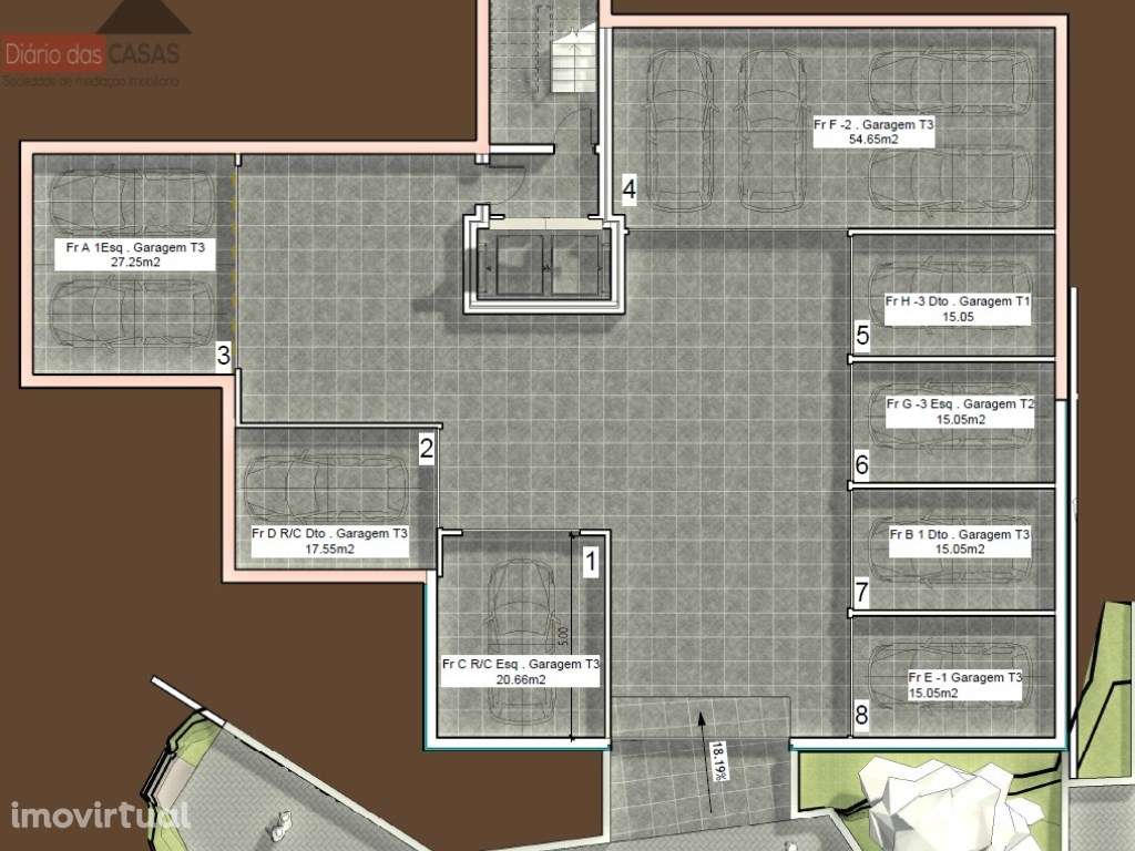 Apartamento T3 Novo - Coimbra, Santa Clara - Grande imagem: 5/5