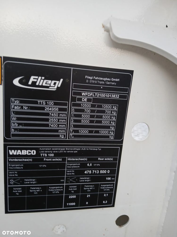 Fliegl TTS 100 2024rok przyczepa niskopodwoziowa z Niemiec - 19