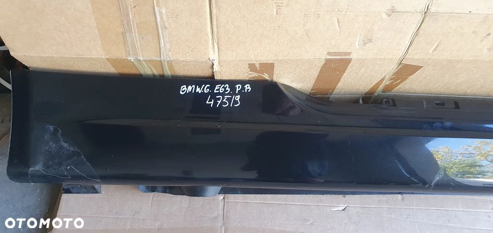 Listwa progowa prawa BMW 6 E63 475/9 7008856 - 2