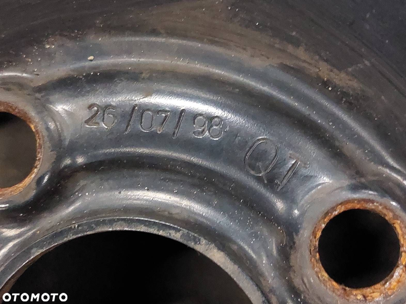 FELGA STALOWA 1 SZT 4x100 6Jx15 ET49 FI56,6 OPEL ASTRA G - 3