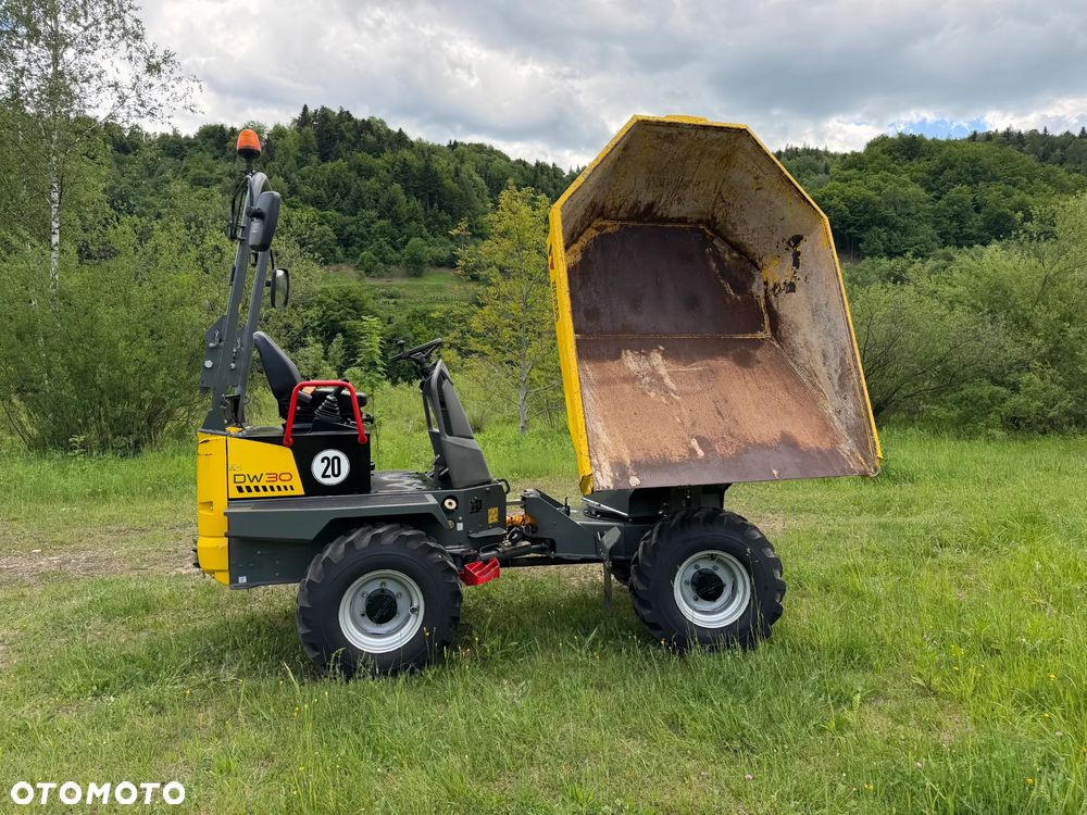 Wacker Neuson DW30 Wozidło Budowlane-Rolnicze 3 tony. 4x4. OBROTOWA koleba 415 mtg .2023 rok. Jak nówka z salonu. Yanmar silnik. Z upadłości Norweskiej. Pełne sterowanie dżojstik REWERS HYDROSTATIC. Opony zero zużycia. Aktualna DEKRA BMWT. Pełny Oryginał Fabryczny Lakier w każdym miejscu! Ani deka luzu wycieku. Oswietlenie Full. Szybka wolna jazda. WIELKA OKAZJA. Hak kulka. wszystkie opony 2021 rok. Wielka Okazja! - 5
