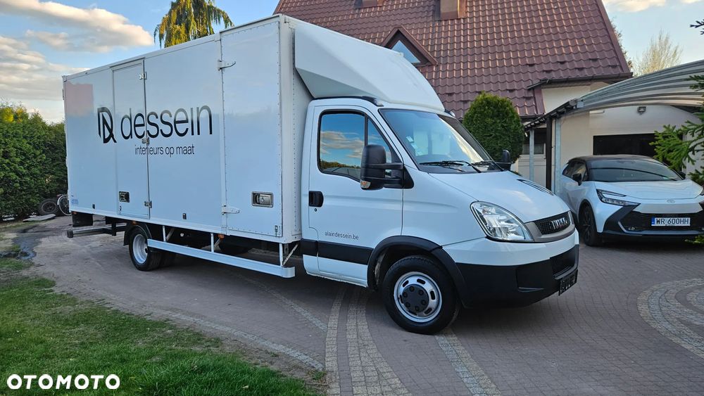 Iveco DAILY 50C15  3.0 HPI 150 KM 50C 35C  KONTENER MEBLOWY WYSOKI KLIMA DŁUGA RAMA ROZSTAW OSI 4,75 M - 1