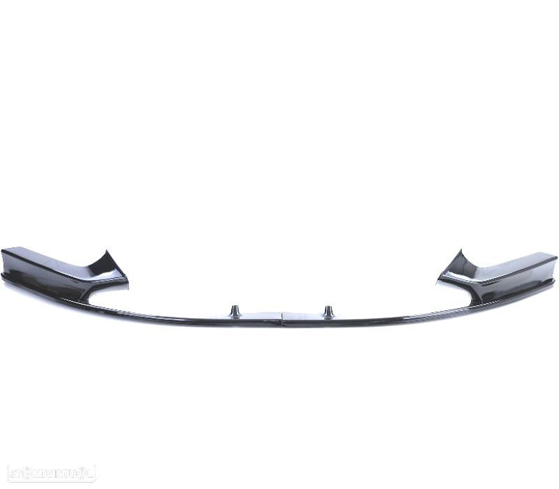 SPOILER LIP BMW F22 F23 LOOK M PERFORMANCE PRETO BRILHANTE ABS - 3