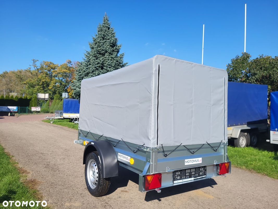 Neptun Przyczepa Neptun  N7-202ptd ze stelażem i plandeka 80cm DOSTAWA HIT CENOWY! - 1