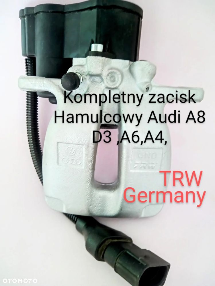 ZACISK HAMULCOWY PASSAT B5,B6,B7,CC,TIGUAN,SHARAN,ALHAMBRA,AUDI A6 C6,C5,C7,A4 B8,A8 D3 D4,Q3,Q5,A5,MAZDA CX5,VOLVO S60,V60,XC60,S80,XC70,V70,HYUNDAI i40,i30,KIA CEED II III.OPTIMA SPORTAGE ,LANCIA THESIS,FORD MONDEO MK4,MK5,GALAXY,S-MAX,EDGE,VIVARO TRAFIC LAGUNA SCENIC III MEGANE III ESPACE V CAPTUR IVECO, CRUZE - 8