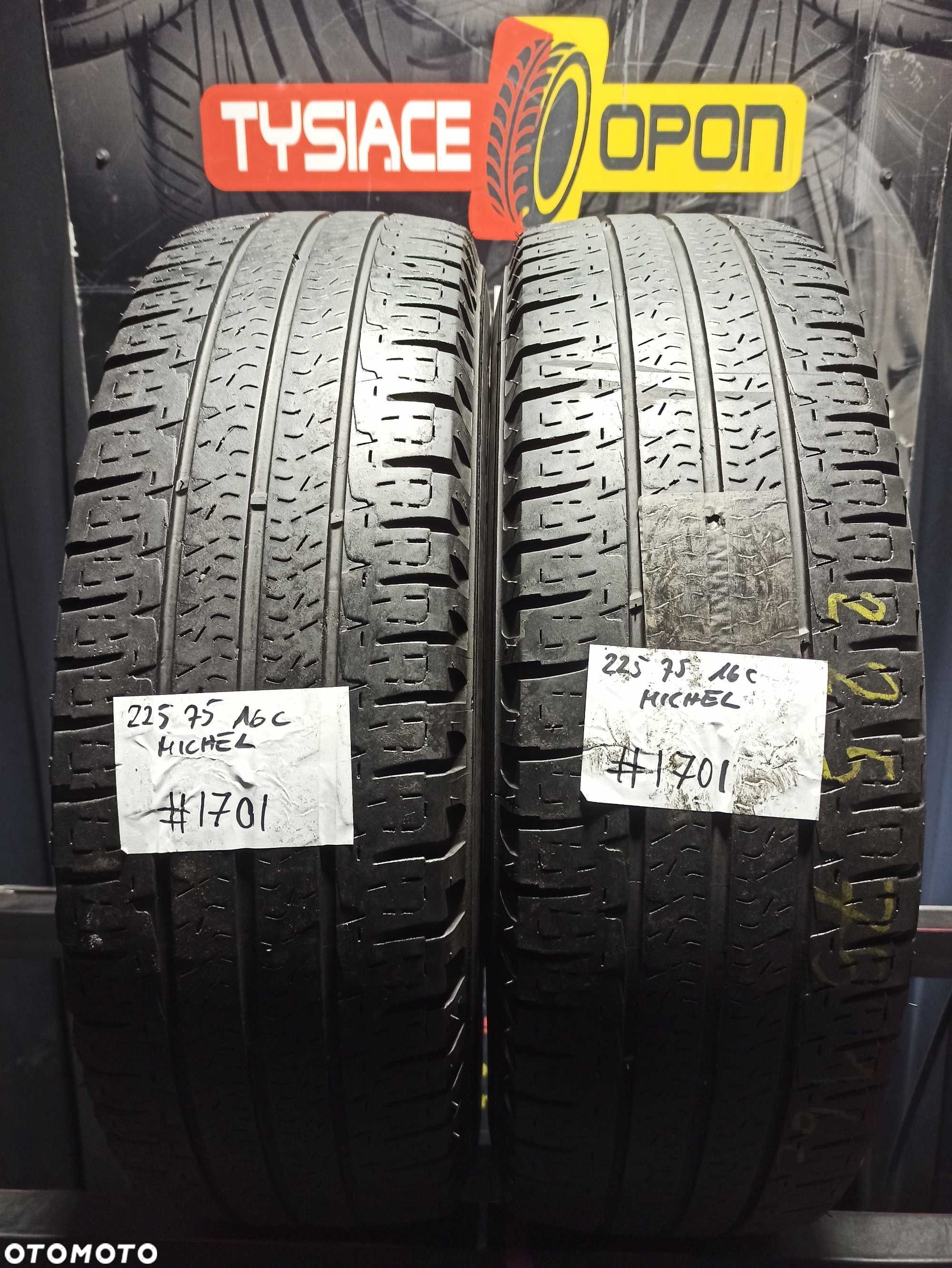 Opony Letnie 225/75/16C MICHELIN AGILIS #1701 - 1