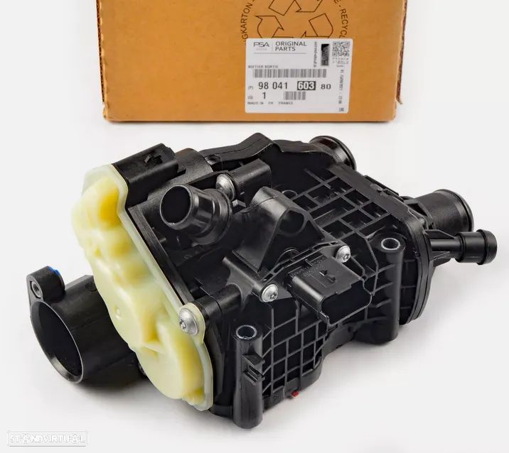 Caixa do termóstato Citroen Jumpy Jumper Opel Vivaro C Peugeot Expert Boxer 2.0 Hdi - 1