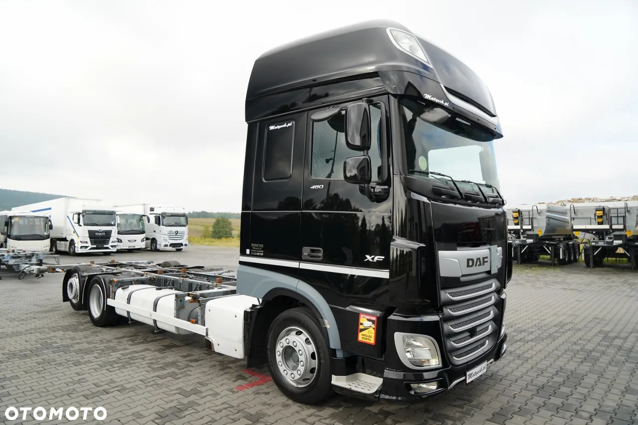 DAF XF 480 / BDF / 6X2 / SSC / KLIMATYZACJA POSTOJOWA / OŚ PODNOSZONA / PO KONTRAKCIE SERWISOWYM - 5
