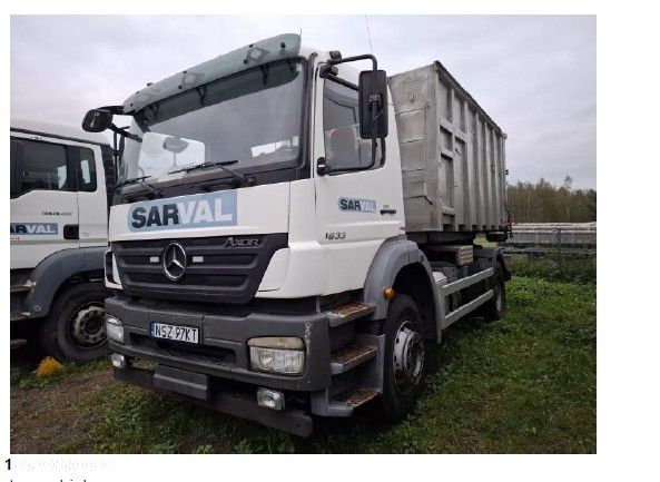 Mercedes-Benz 1833 Axor II BlueTec 4 7201ccm -326KM - 1