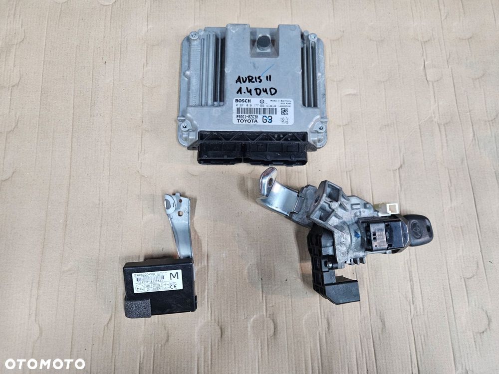 toyota auris ii 13-17 1.4 d4d komputer zestaw 89661-0zg30 - 1