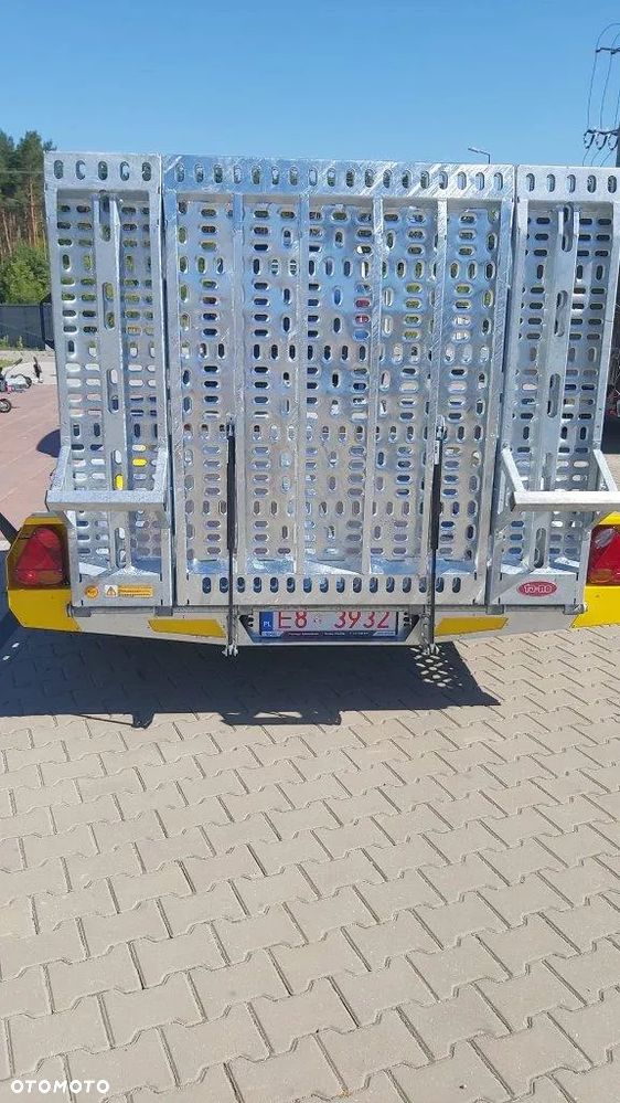 TA-NO Przyczepa TA-NO koparkowa DMC 2700kg najazdy mocna spawana - 11