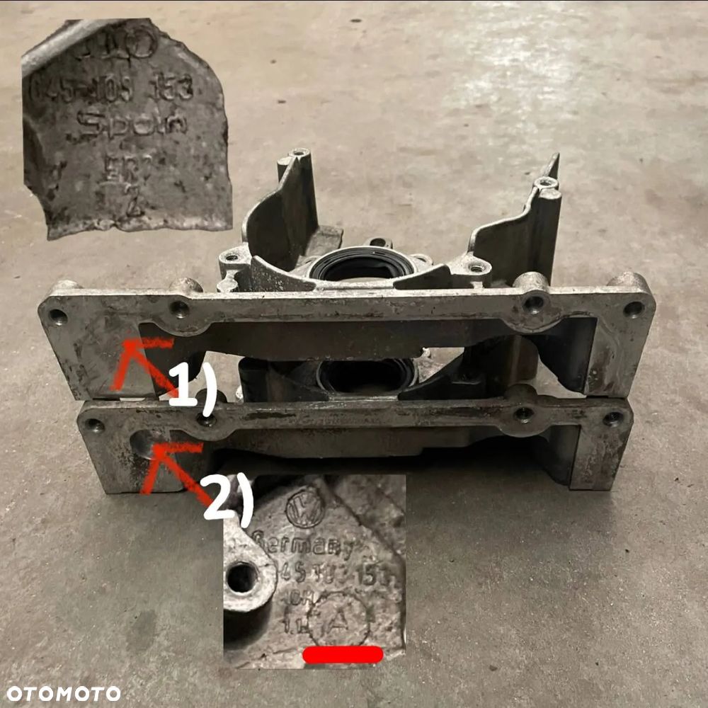 OBUDOWA USZCZELNIACZ WAŁU VW POLO 1.4TDI 045103153 - 2