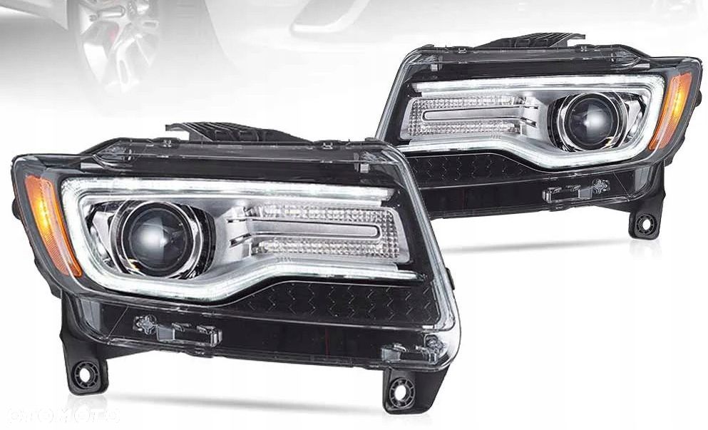Reflektor Lampa kpl Vland Full Led Tuning Jeep Grand Cherokee WK2 2010-2013 - 1
