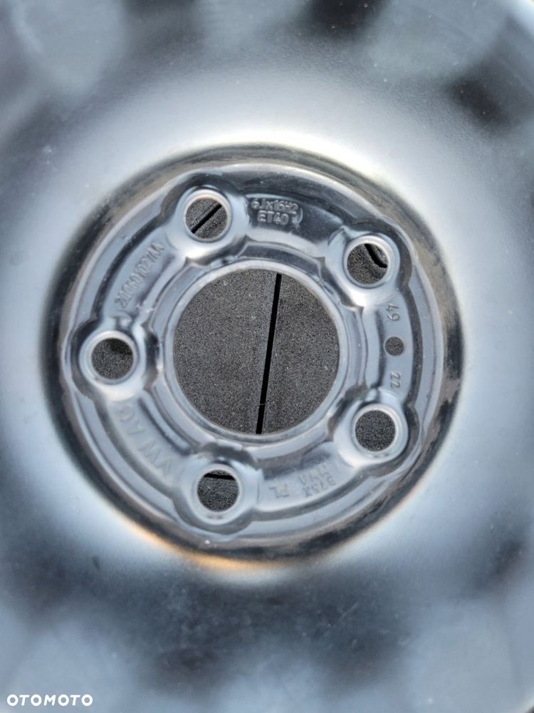 FELGI STALOWE 16 Volkswagen POLO VI, SCALA 6.0" x 16" 5x100 ET 40 - 2