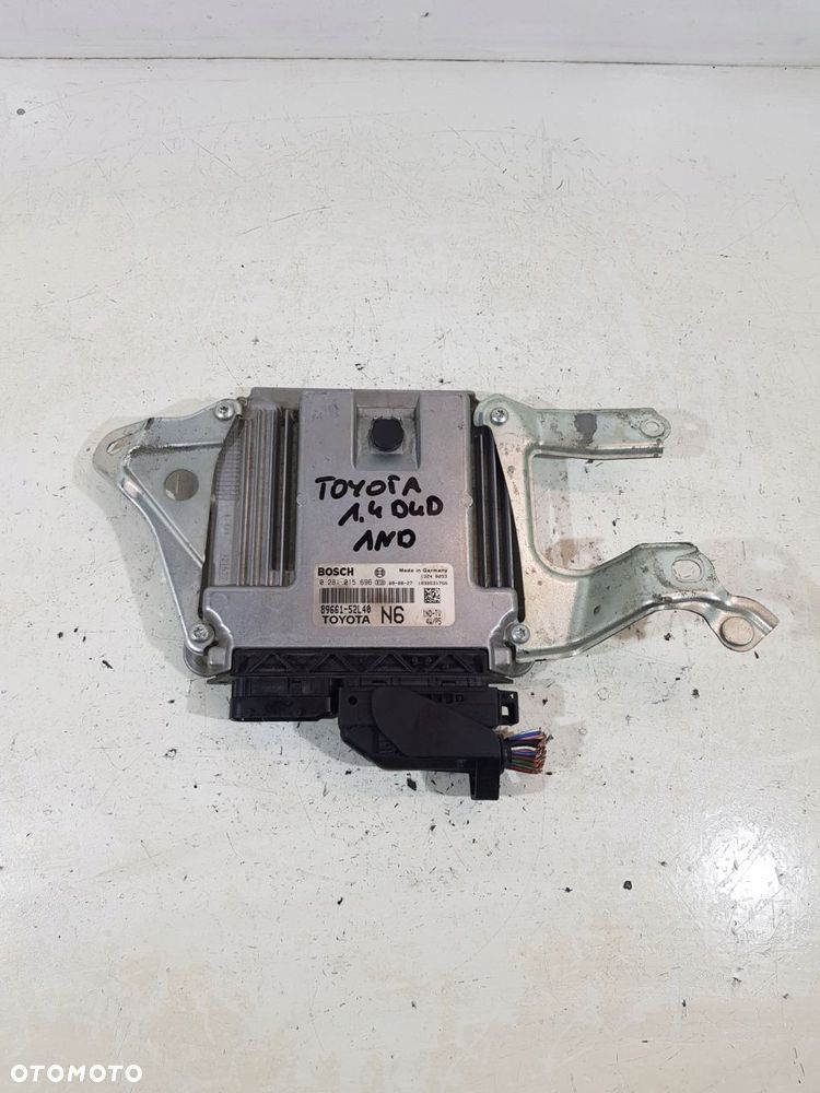 komputer sterownik silnika 89661-52l40 toyota urban cruiser 1.4 d4d - 1