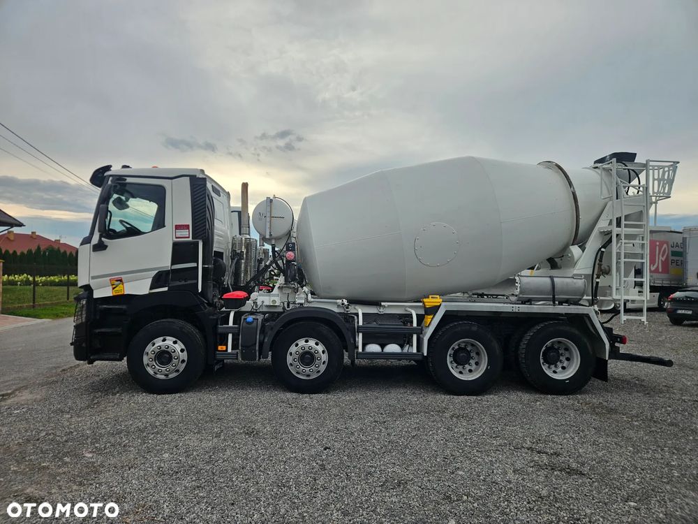 Renault C 430 XLOAD*8x4*BRTONOMIESZARKA*GRUSZKA Putzmeister 9,1 m3* - 4