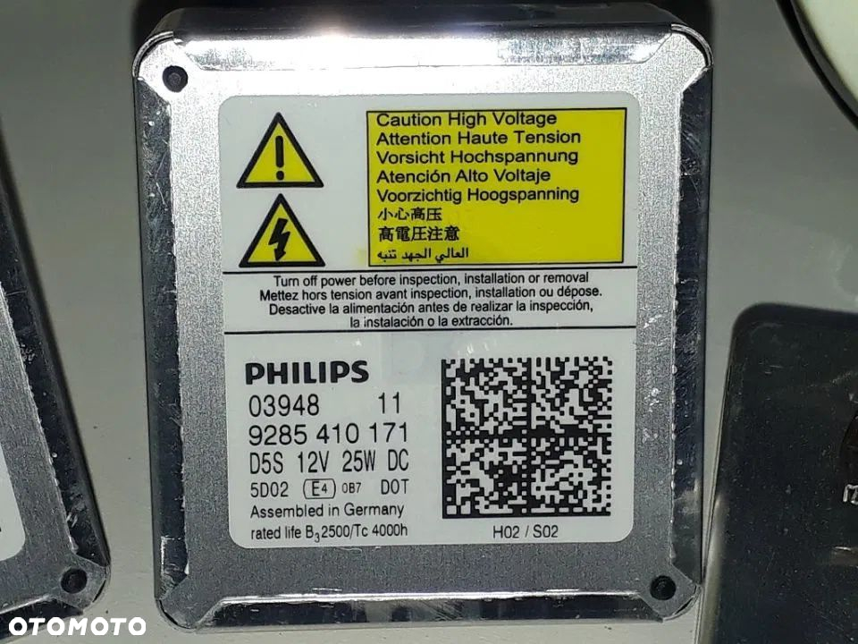 Żarnik Żarówka xenon D5S oryginał OPEL CORSA E SKODA RAPID naprawa regeneracja l - 3