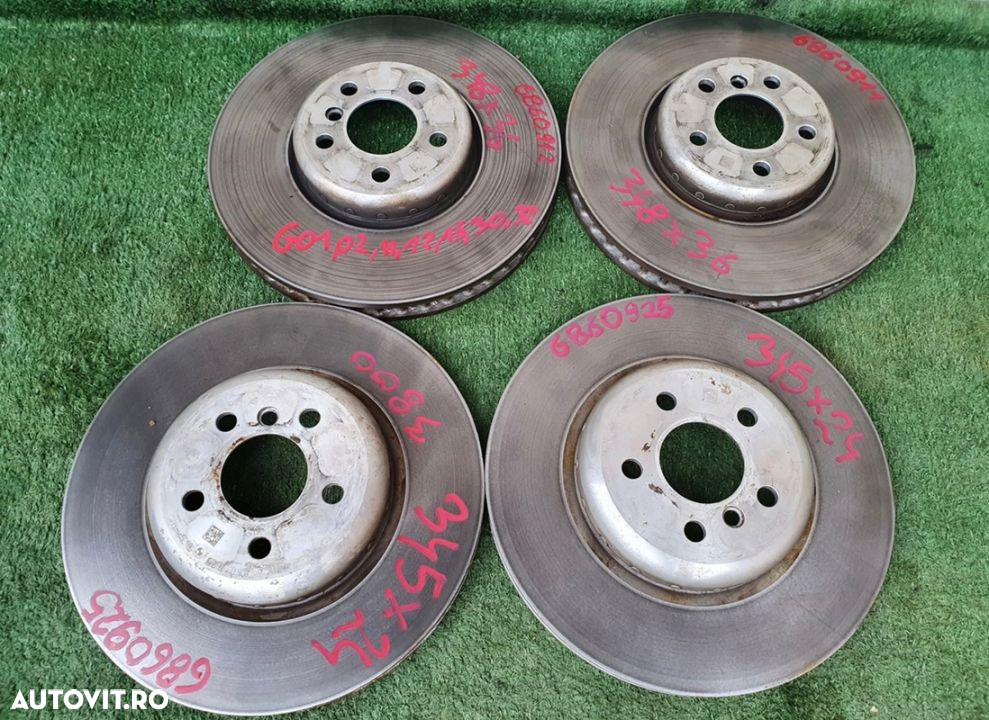 Etriere M pachet discuri placute frana Bmw X3 G01 X4 G02 G11 G12 G15 G30 G32 - 7
