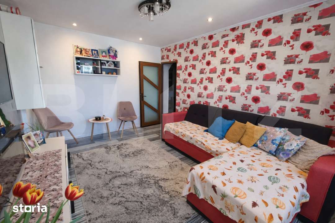 Apartament 3 camere, 62.40 mp, zona Pacurari-Bulevard — fotografia 3
