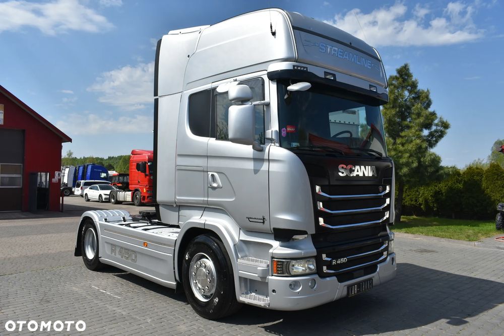 Scania R450 // CROWN EDITION // NAVI // FULL LED TYŁ I PRZÓD // SKÓRY // METALIK // DUŻA NAVI // KLIMA POSTOJOWA // - 2