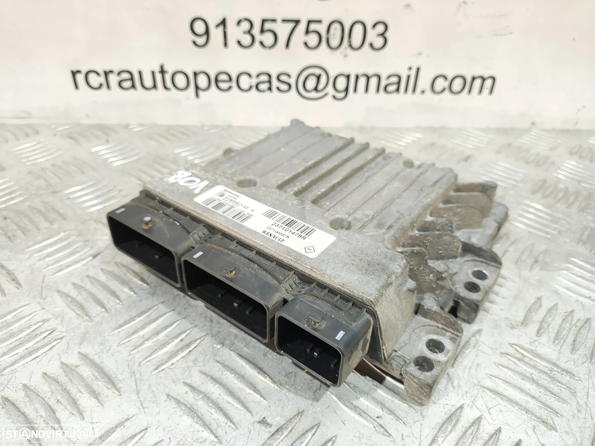 CENTRALINA ECU MOTOR CONTINENTAL RENAULT S180067143A 237101478R 237100037R MEGANE 3 III MK3 GRANDTOUR CARRINHA - 3