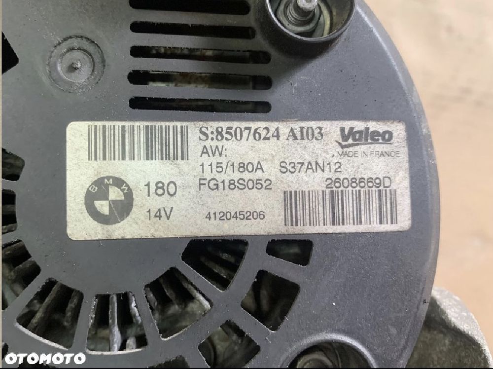 8507624 Alternator bmw 3 e90 e91 - 5