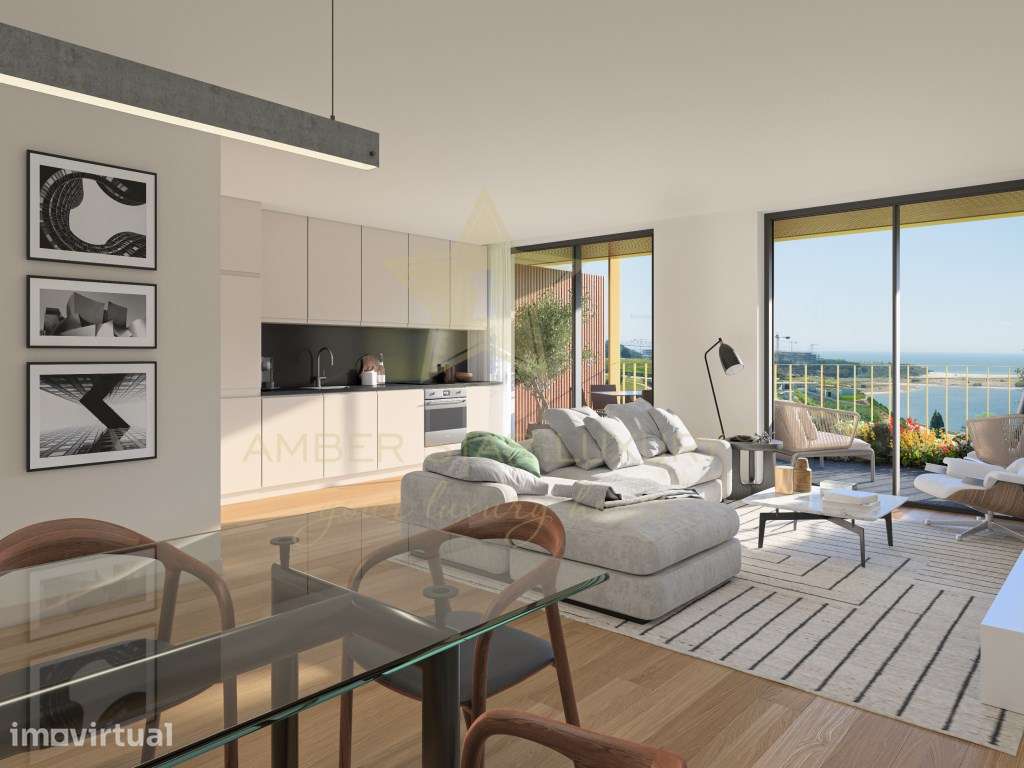 Apartamento T3 com piscina, terraço e vistas panorâmicas em Gaia - Grande imagem: 4/29