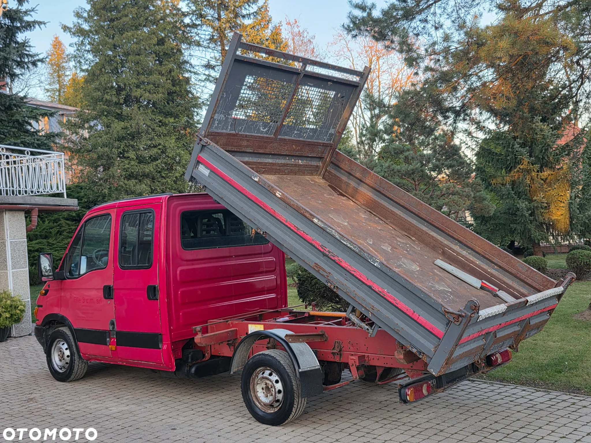 Iveco Daily 35c-11 Doka/Dubel Kabina Wywrotka/Kiper 3-Stronny ! Super Stan  * z Włoch  ! Przystawka  ! - 6