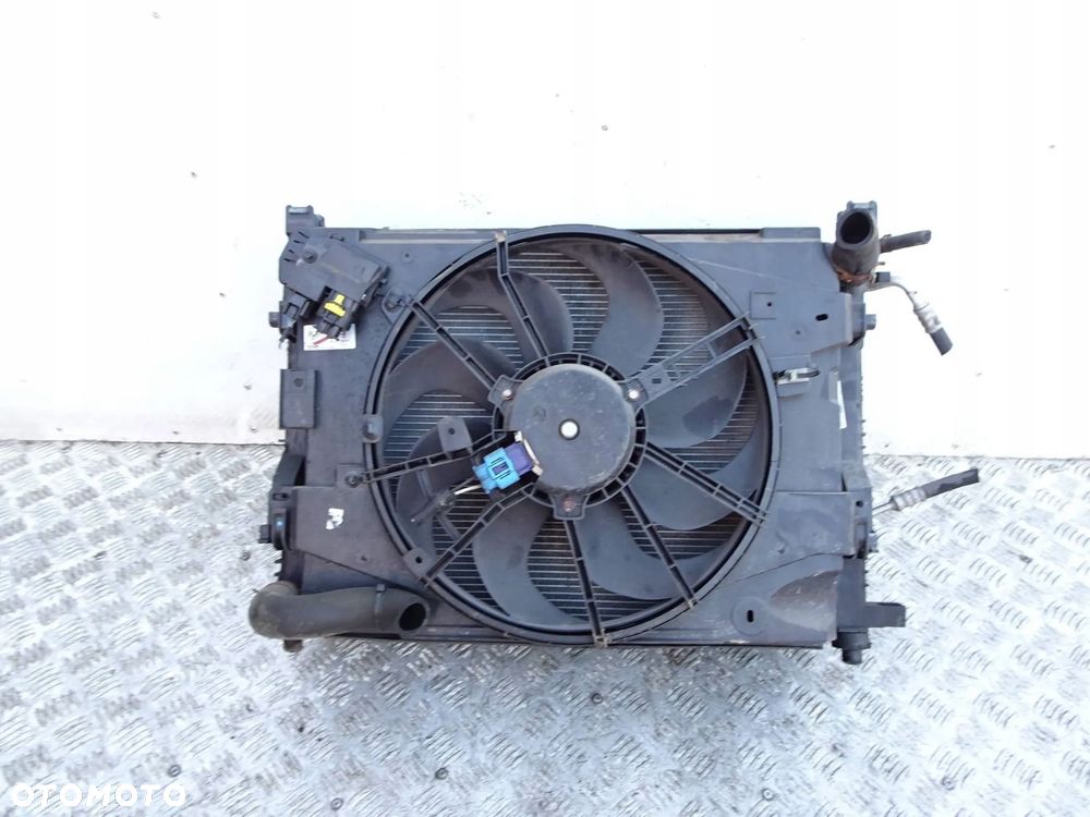 chłodnica wody + wentylator renault clio iv lift 1.2 benzyna - 1