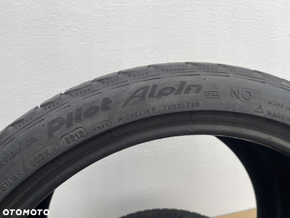 OPONY 295/30/20 97V MICHELIN PILOT ALPIN PA4 NO - 6