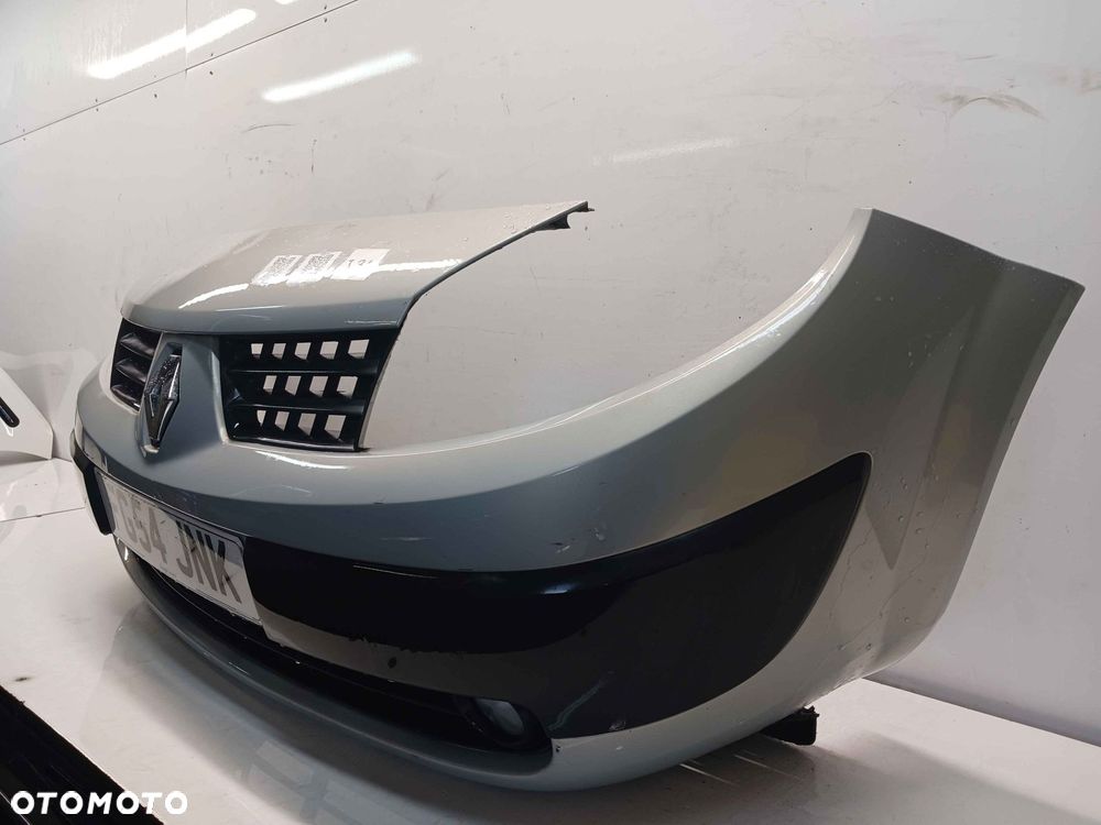 + ZDERZAK PRZÓD PRZEDNI RENAULT SCENIC 2 II MV632 ZŁOTY PIASKOWY HALOGENY - 3