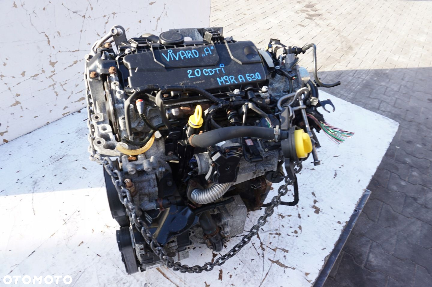 SILNIK M9R A630 OPEL VIVAROA 2.0 CDTI KOMPLETNY 104 TYS KM - 10