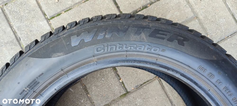 OPONY ZIMOWE 195/55R16 91H M+S PIRELLI WINTER CINTURATO (3720) 8mm KOMPLET 4 SZTUKI - 5