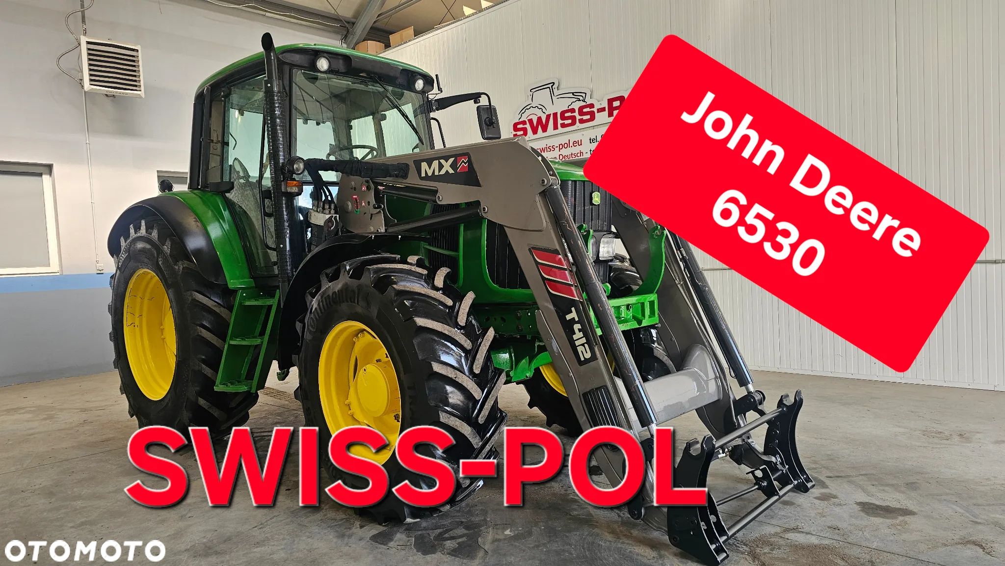 John Deere 6530 Tur Mx Klimatyzacja 165000 NETTO  6330 Premium 6630 SE Transport Ares Arion 512 - 1