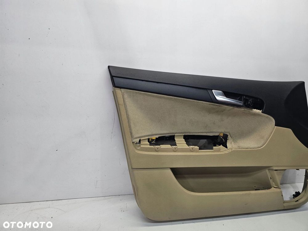 BOCZEK DRZWI LEWY PRZÓD AUDI A3 8P 8P4867105 KREMOWY - 2