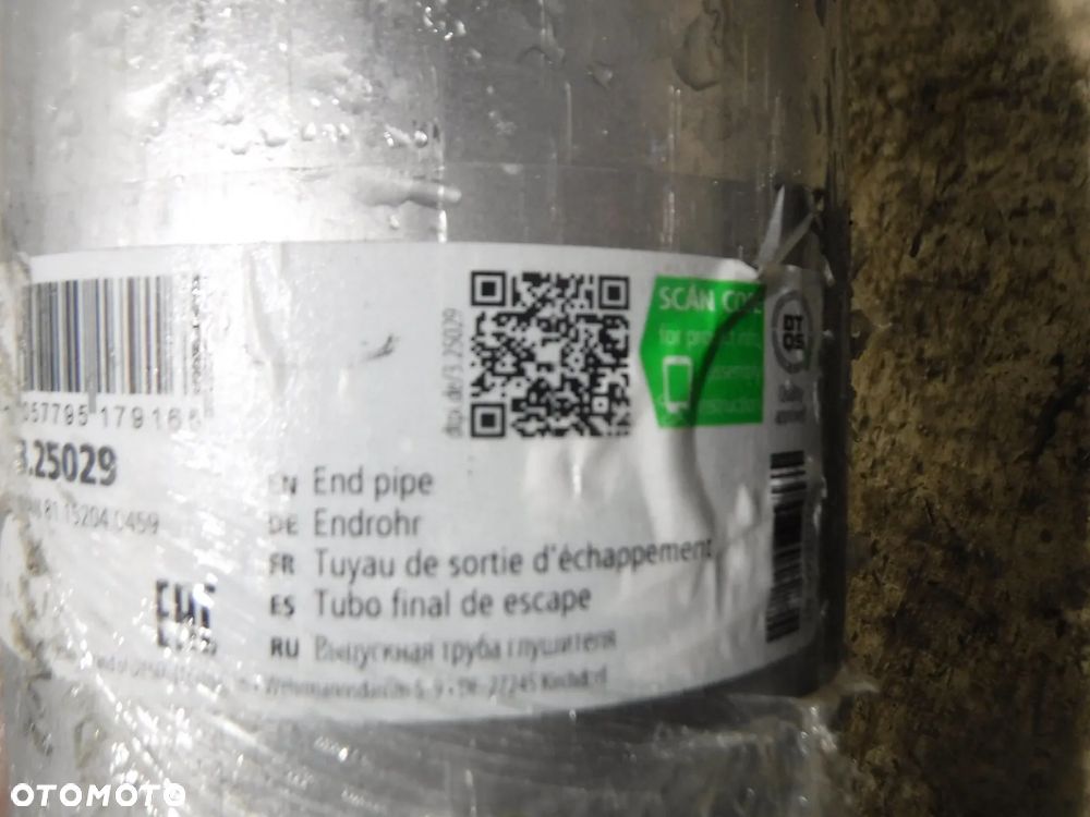 rura tłumika tłumik man l2000 m2000 euro 2 3 nowa - 4