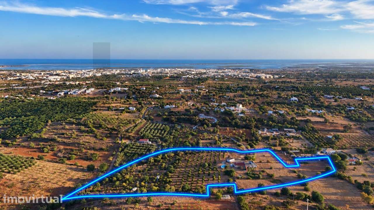 Moradia com 26480 m2 de Terreno em Quelfes | Olhão - Grande imagem: 3/56