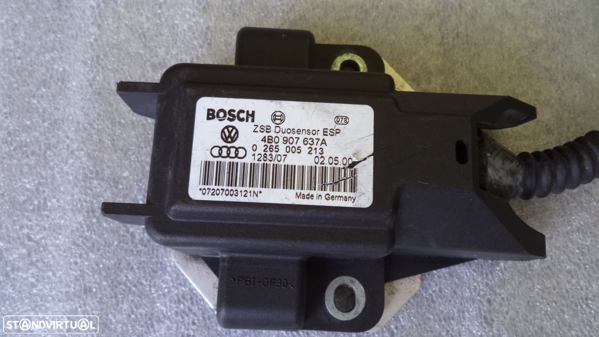Modulo controle estabilidade (ESP ) Audi /VW ref. 4 B0 907 637A - 1