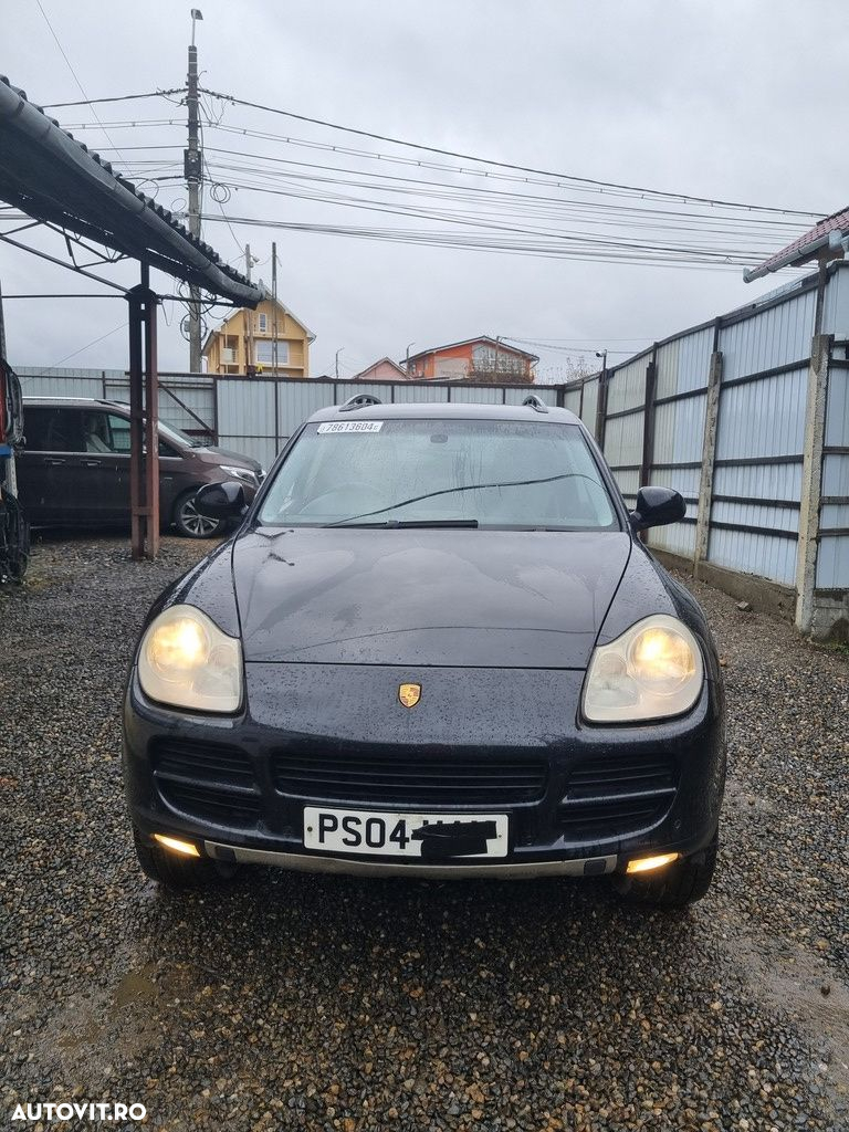 Aripa Dreapta Fata Porsche Cayenne 2002 - 2006 4 Usi NEGRU Z4 / C9Z (1131) - 4
