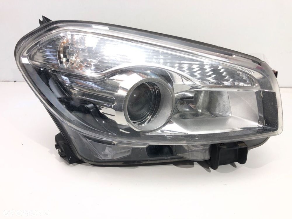 REFLEKTOR PRAWY PRZÓD XENON  NISSAN QASHQAI / QASHQAI +2 I (J10, NJ10, JJ10E) 2006 - 2014 2.0 104 - 1