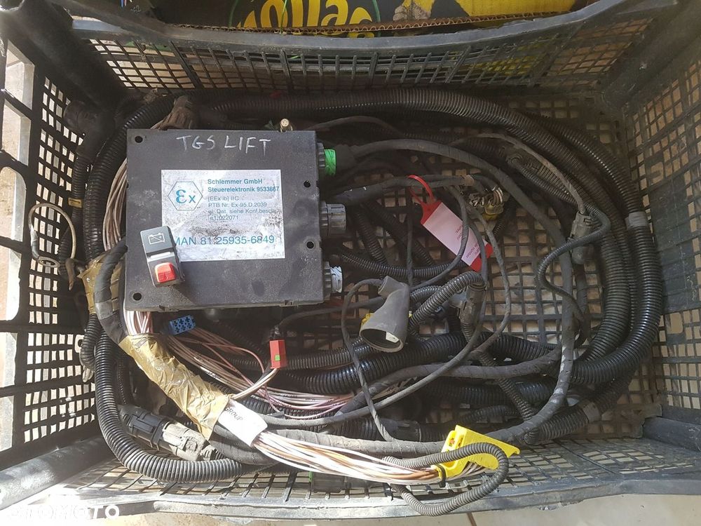 ZESTAW INSTALACJA WIĄZKA STEROWNIK HEBEL KOMPLET ADR MAN TGX TGS EURO 6 - 4