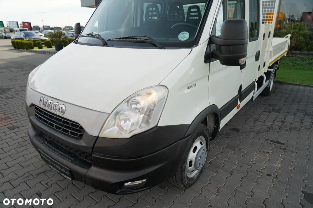 Iveco DAILY 35-130 / WYWROTKA / BRYGADÓWKA - 7 MIEJSC  / BLIŹNIAK / MANUAL / SPROWADZONY - 17