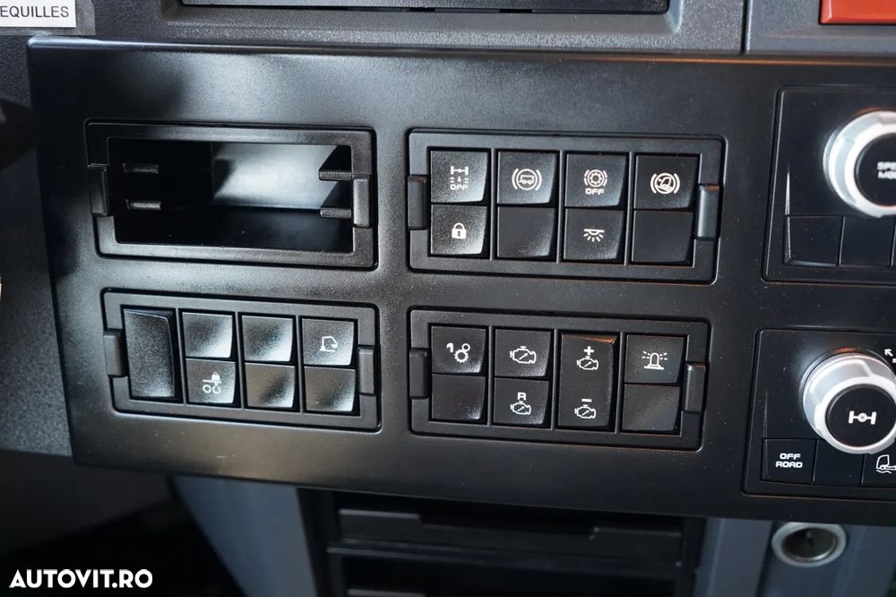 Renault C 430 / 6x4 / LIVRARE 6.7 M + CUPTOR HIAB 166 ES-4 / EXTENSIE 12.5 M / RADIOCOMANDĂ / FURCĂ / ROTATOARE - 31