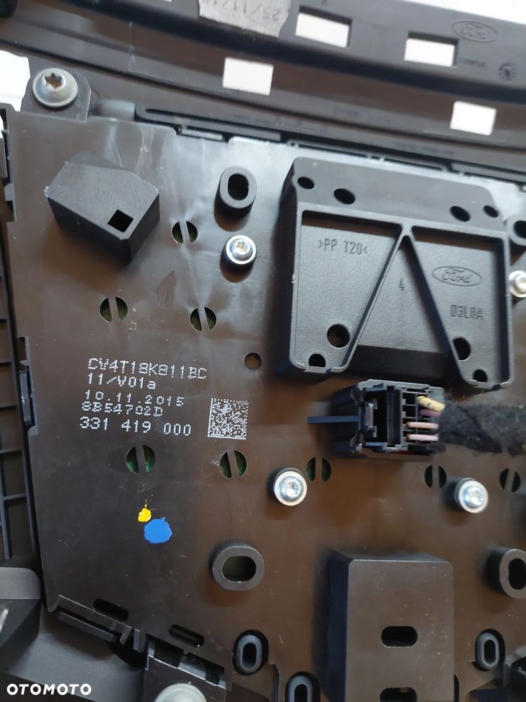 Radio wyświetlacz panel przełacznik moduł Ford Kuga Mk2 escape modneo focus connect 13-19  Łuków części - 5
