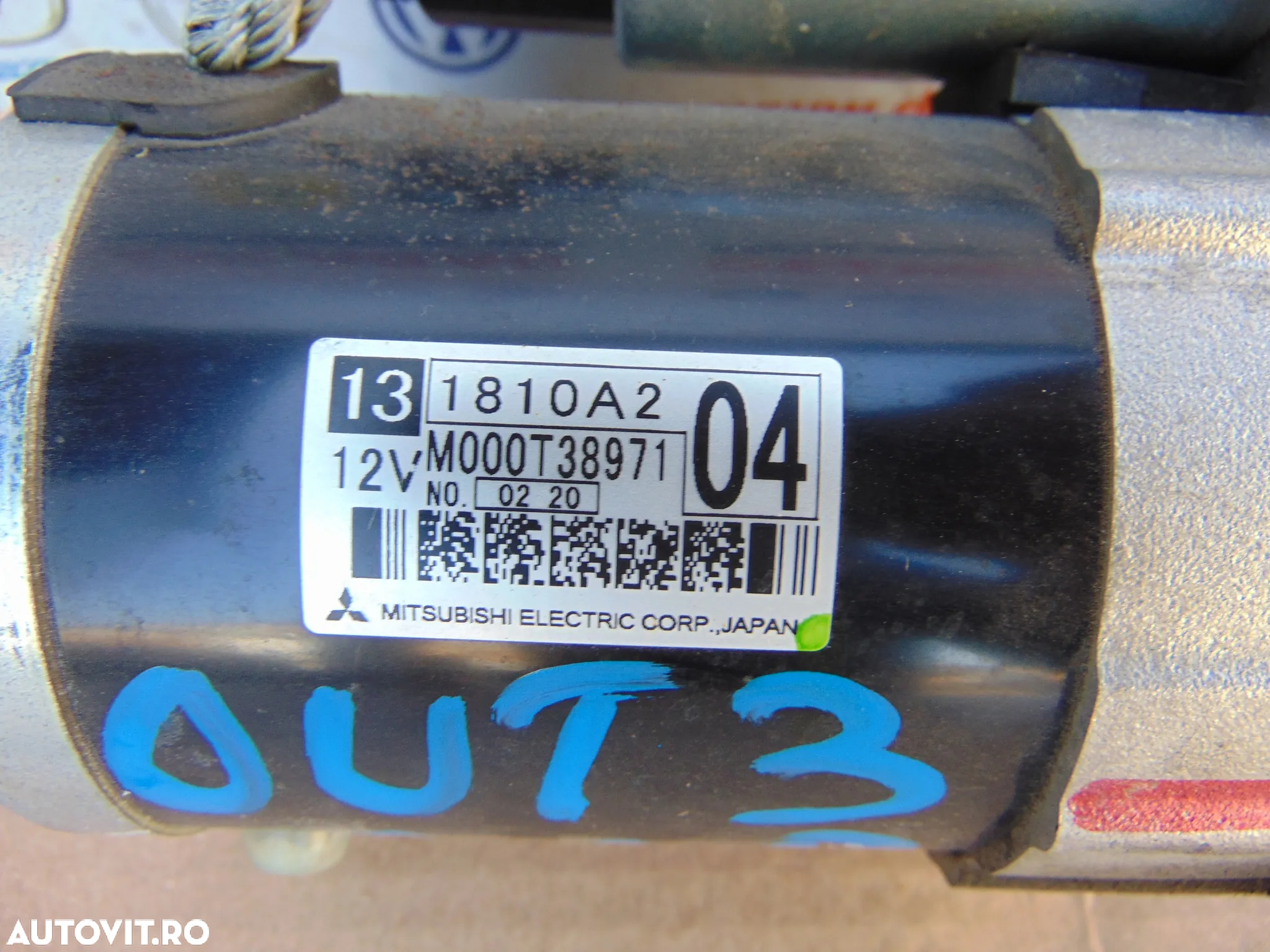 Electromotor Mitsubishi Outalnder 2.0 benzina 2012-2023 Lancer cod 131810a2 - 3