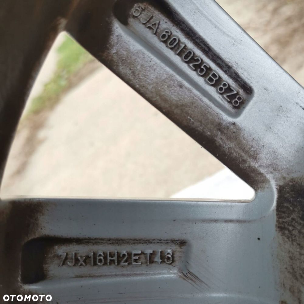 FELGA SKODA RAPID 7J 16 ET46 5x100 5JA FABIA MK3 - 2