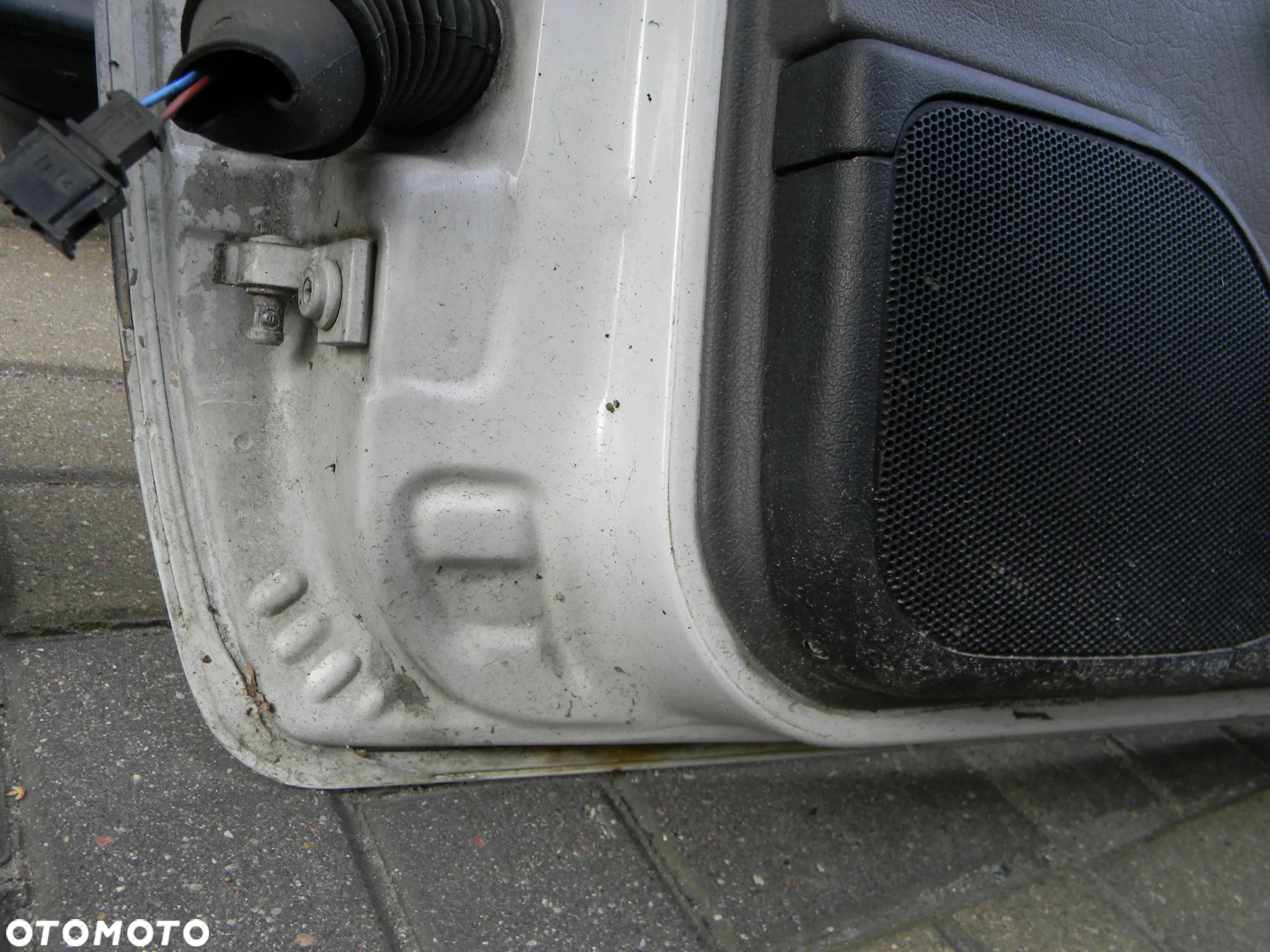 drzwi prawe przód VW CADDY II 94-02 6K0 BIAŁE - 9
